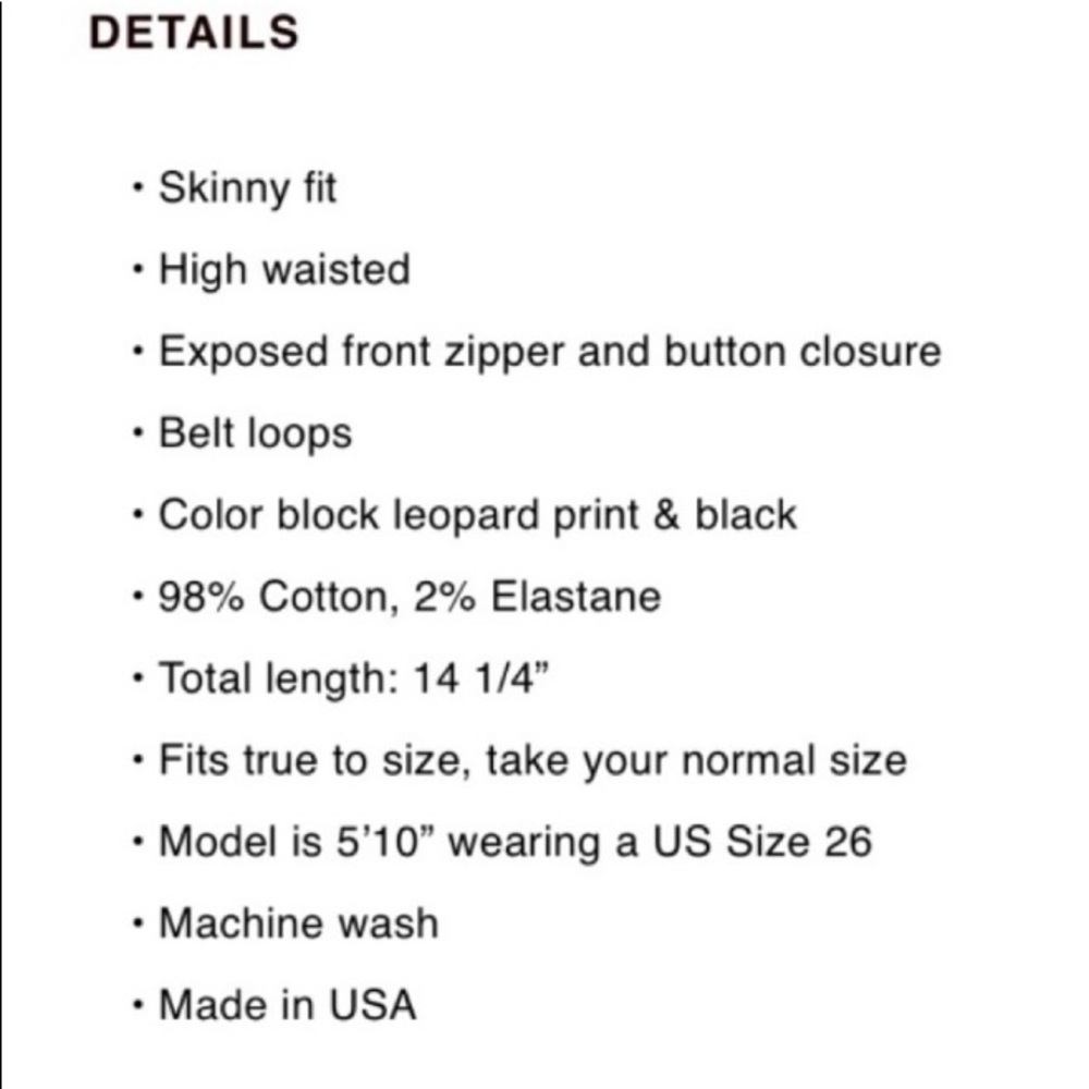 ❤️HOST PICK🌟Good High Rise Leopard Skirt 🐆 (26) - Picture 5 of 16
